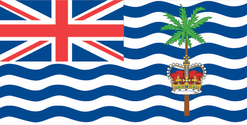 Флаг Британской территории в Индийском океане