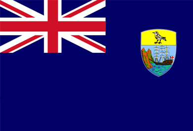 Флаг Острова Святой Елены, Острова Вознесения, и Тристан-да-Куньи