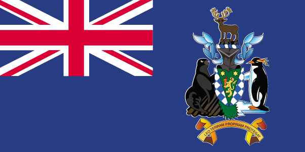 Флаг Южной Георгии и Южных Сандвичевых островов