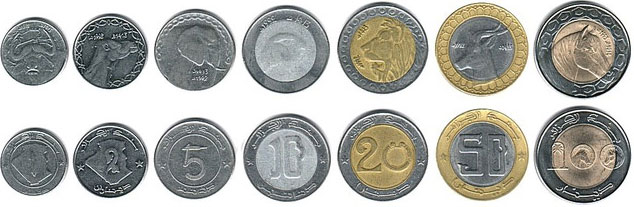 Монеты Алжира