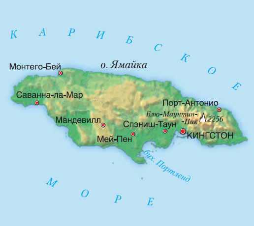 География Ямайки