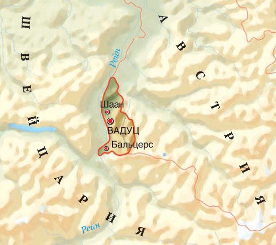 География Лихтенштейна